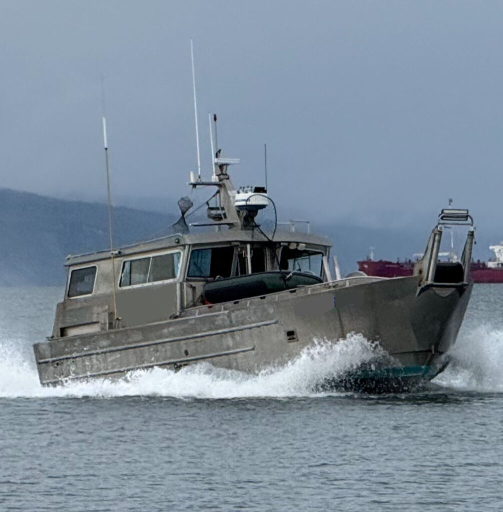 32' Webber Marine Twin Diesel Jet Bowpicker For Sale