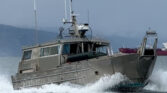 32' Webber Marine Twin Diesel Jet Bowpicker For Sale