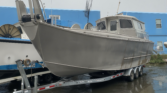 32.8" Reutov Marine Twin Gasoline Jet Bowpicker For Sale